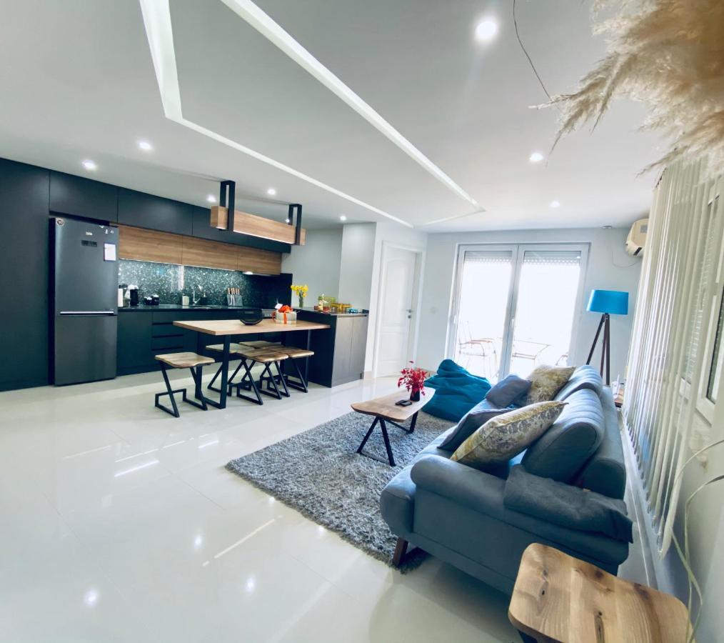 Aqua Blue Lakeview Apartment Ohrid Peštani Zewnętrze zdjęcie