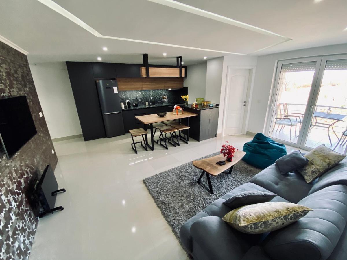 Aqua Blue Lakeview Apartment Ohrid Peštani Zewnętrze zdjęcie